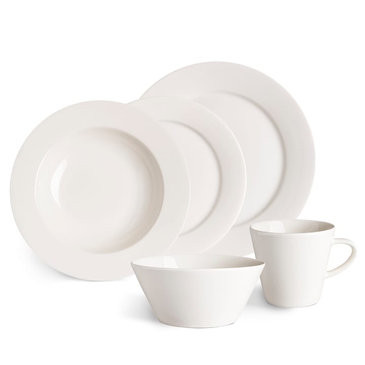 Kalk サイドプレート 21 cm 4パック, white Scandi Living | スカンジリビング