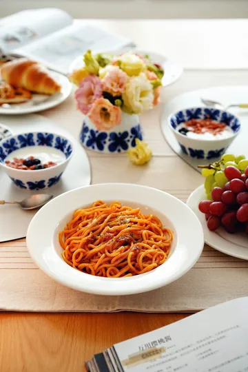 Kalk ディーププレート 23 cm 4パック - white - Scandi Living | スカンジリビング