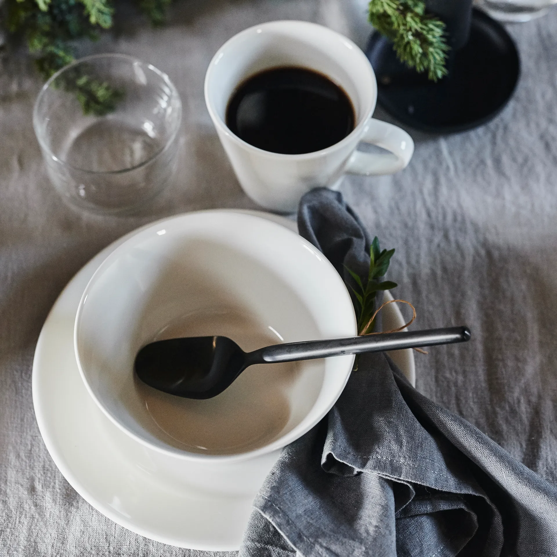 Kalk ボウル 6 cl 4パック, white Scandi Living | スカンジリビング