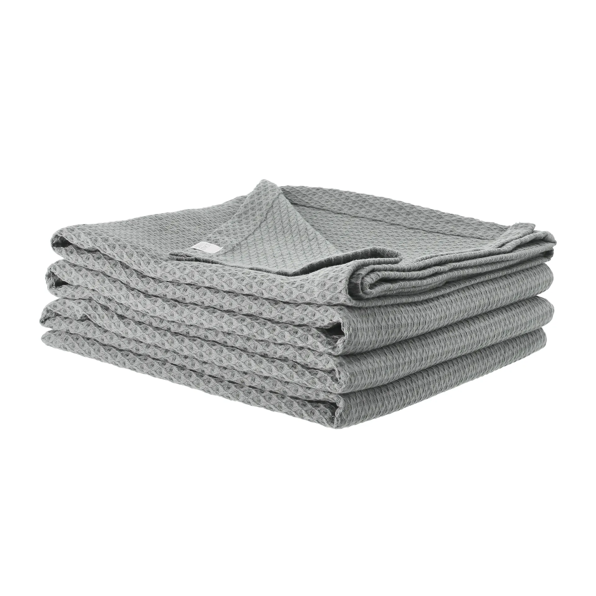 Kimono ベッドスプレッド 260x260 cm, dusty petrol Scandi Living | スカンジリビング