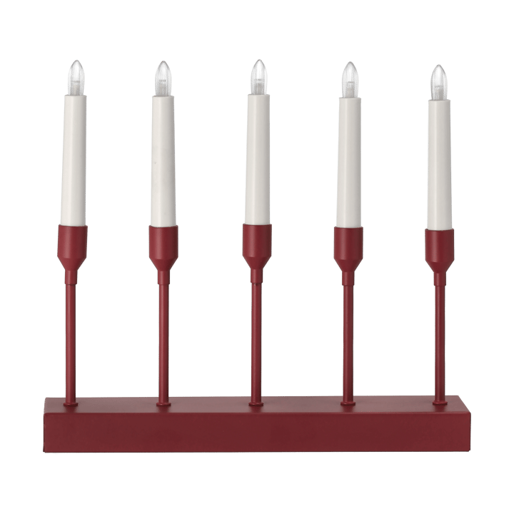 Kindle ポータブルアドベントキャンドルホルダー 30 cm - Dark red - Scandi Living | スカンジリビング