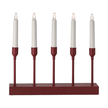 Kindle ポータブルアドベントキャンドルホルダー 30 cm - Dark red - Scandi Living | スカンジリビング