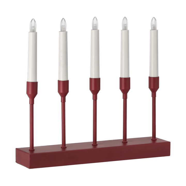 Kindle ポータブルアドベントキャンドルホルダー 30 cm, Dark red Scandi Living | スカンジリビング