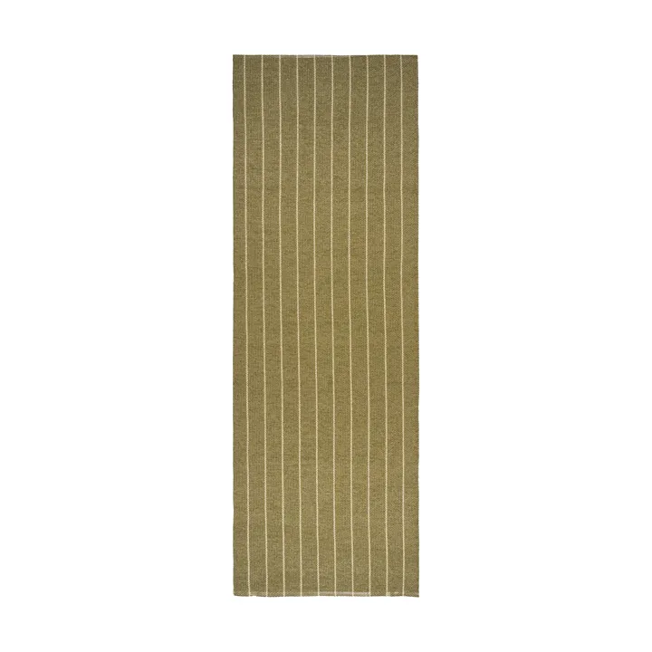 Lane ランナーラグ - Olive green, 70x250 cm - Scandi Living | スカンジリビング