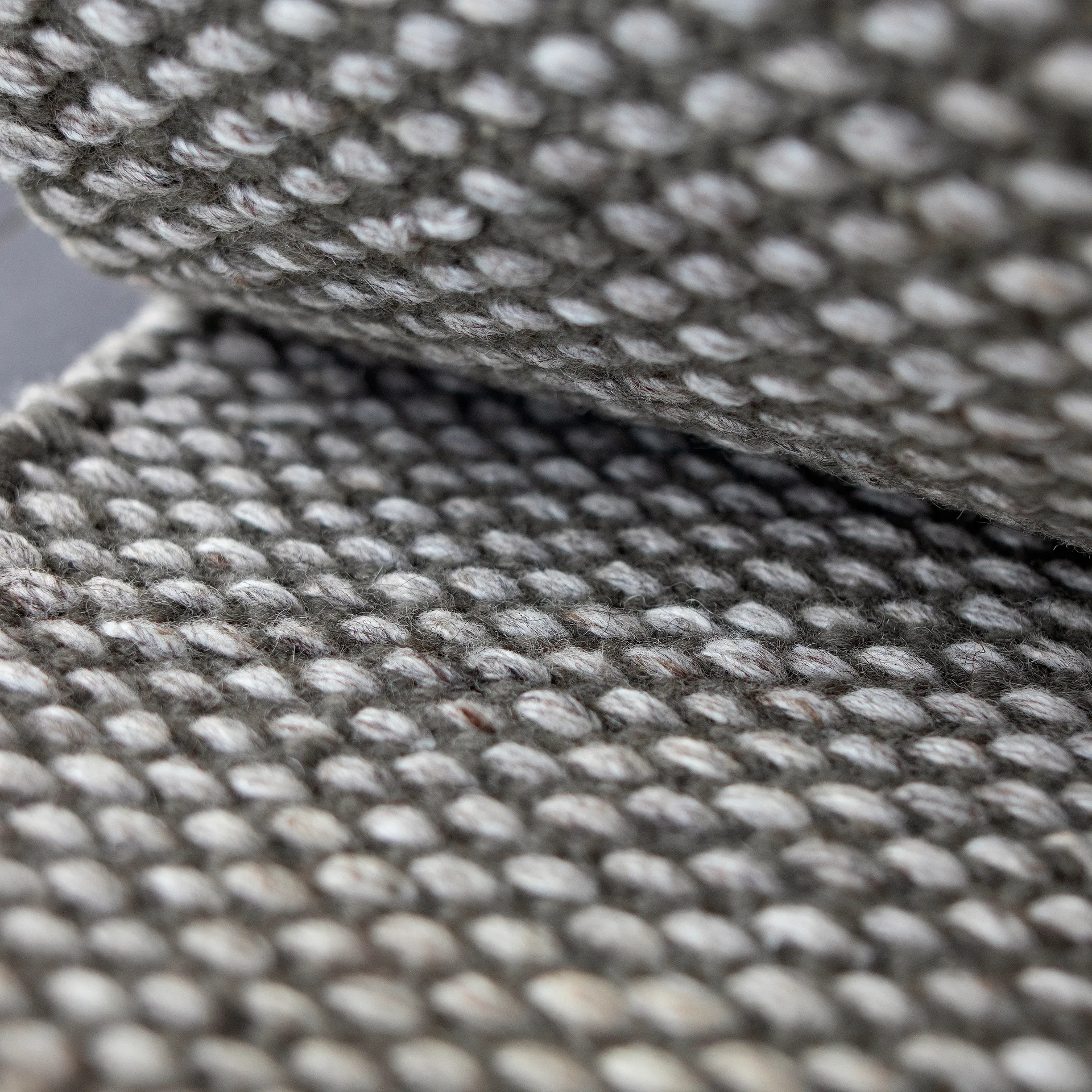 Lea ウールカーペット ナチュラルグレー, 170x240 cm Scandi Living | スカンジリビング