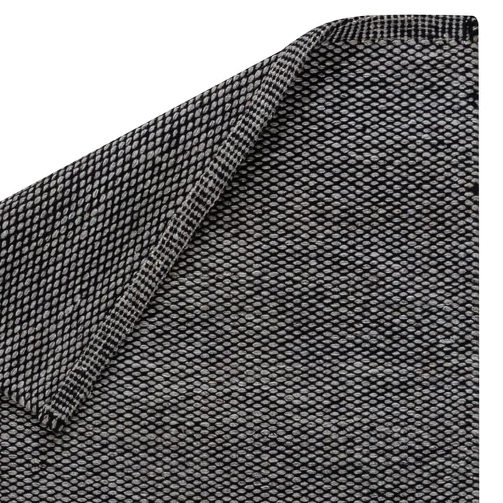Lea ウールカーペット ブラック, 80x240 cm Scandi Living | スカンジリビング