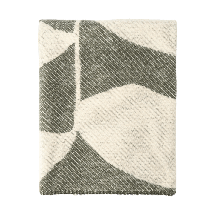 Leaf ウールブランケット 130x180 cm - Khaki green - Scandi Living | スカンジリビング