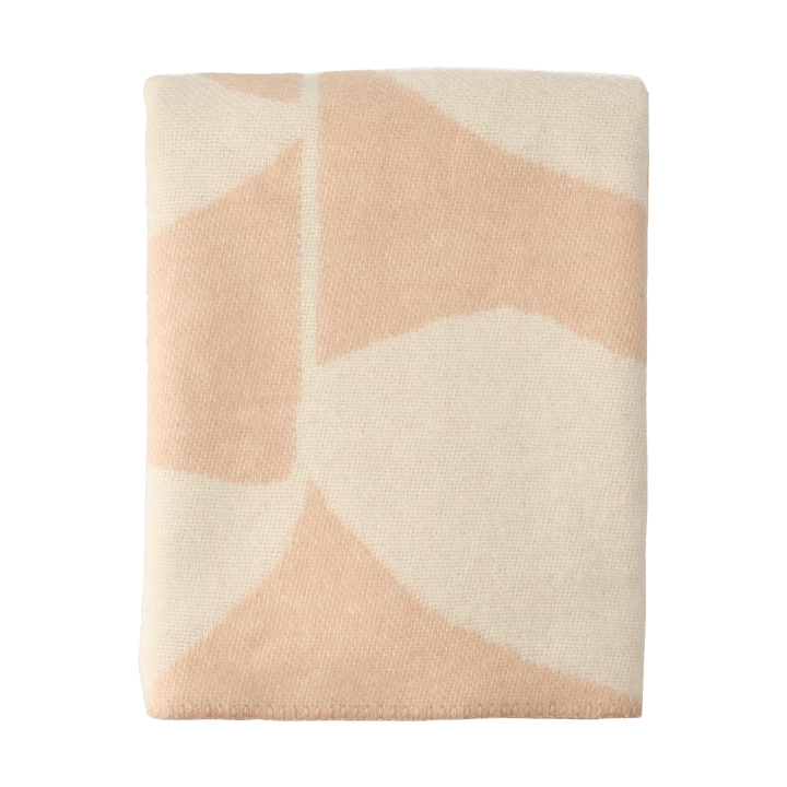 Leaf ウールブランケット 130x180 cm - Peach - Scandi Living | スカンジリビング
