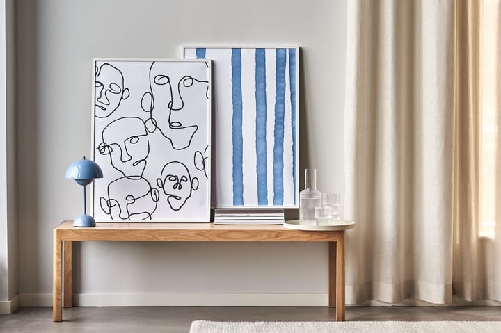 Lineage ポスター blue, 30x40 cm Scandi Living | スカンジリビング