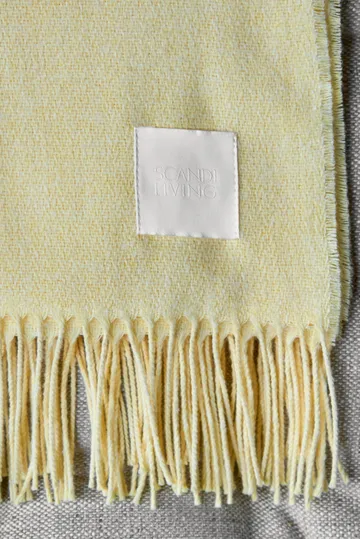 Loom コットンスロー 125x170 cm - Buttercream - Scandi Living | スカンジリビング