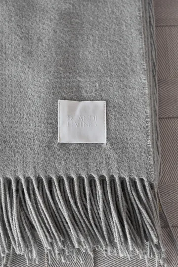 Loom コットンスロー 125x170 cm - Fog - Scandi Living | スカンジリビング