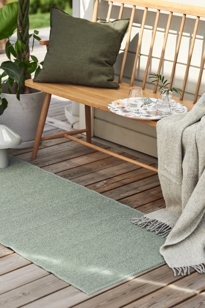 Mellow プラスチックラグ green, 70x150cm Scandi Living | スカンジリビング