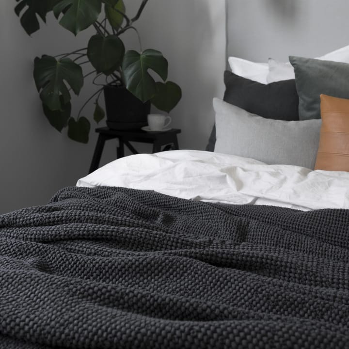 Moss ベッドスプレッド 160x260 cm, charcoal (grey) Scandi Living | スカンジリビング