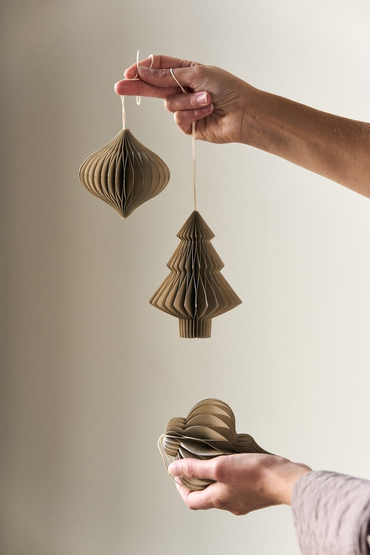 Onion オーナメント 4個セット, Beige Scandi Living | スカンジリビング