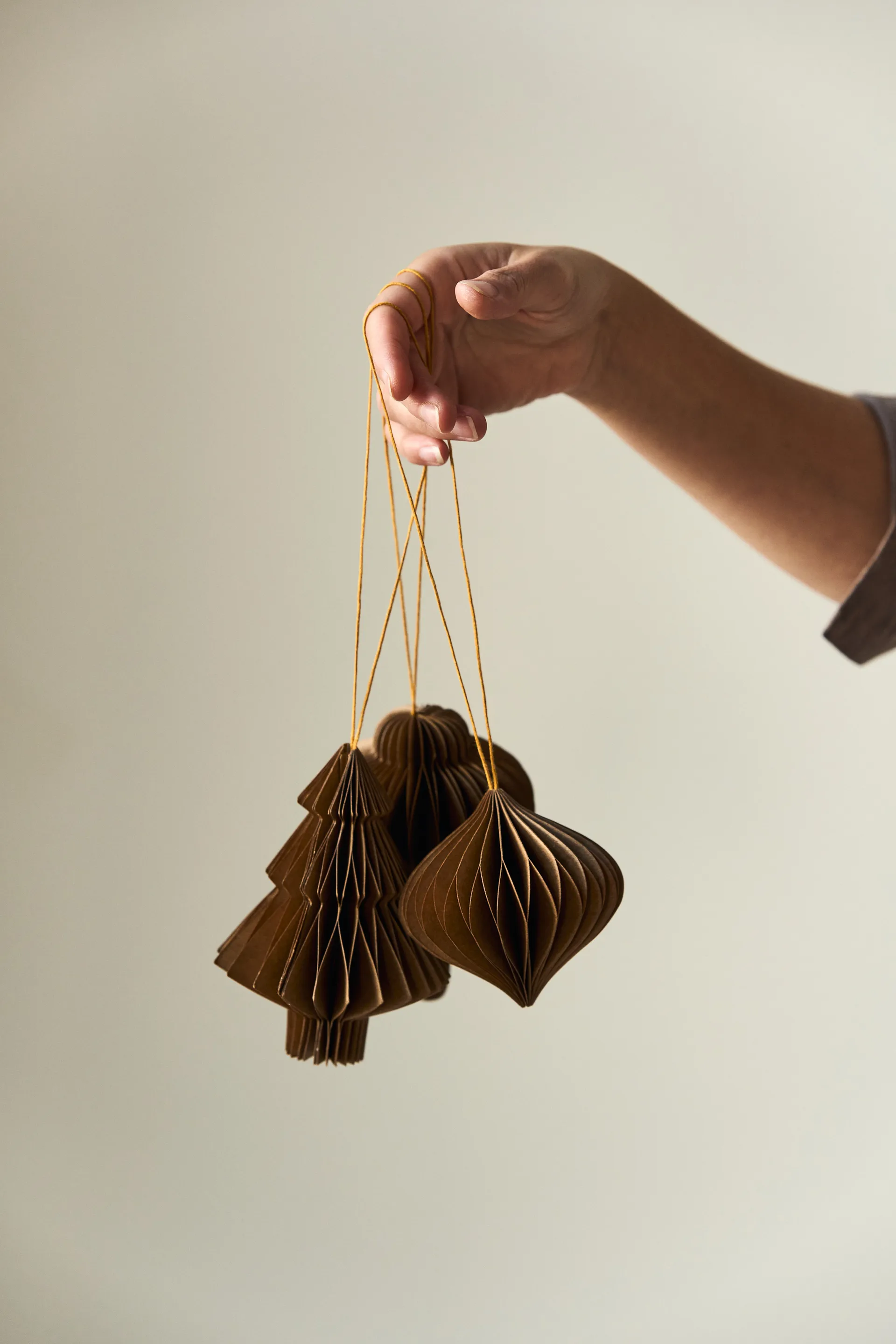 Onion オーナメント 4個セット, Natural Scandi Living | スカンジリビング