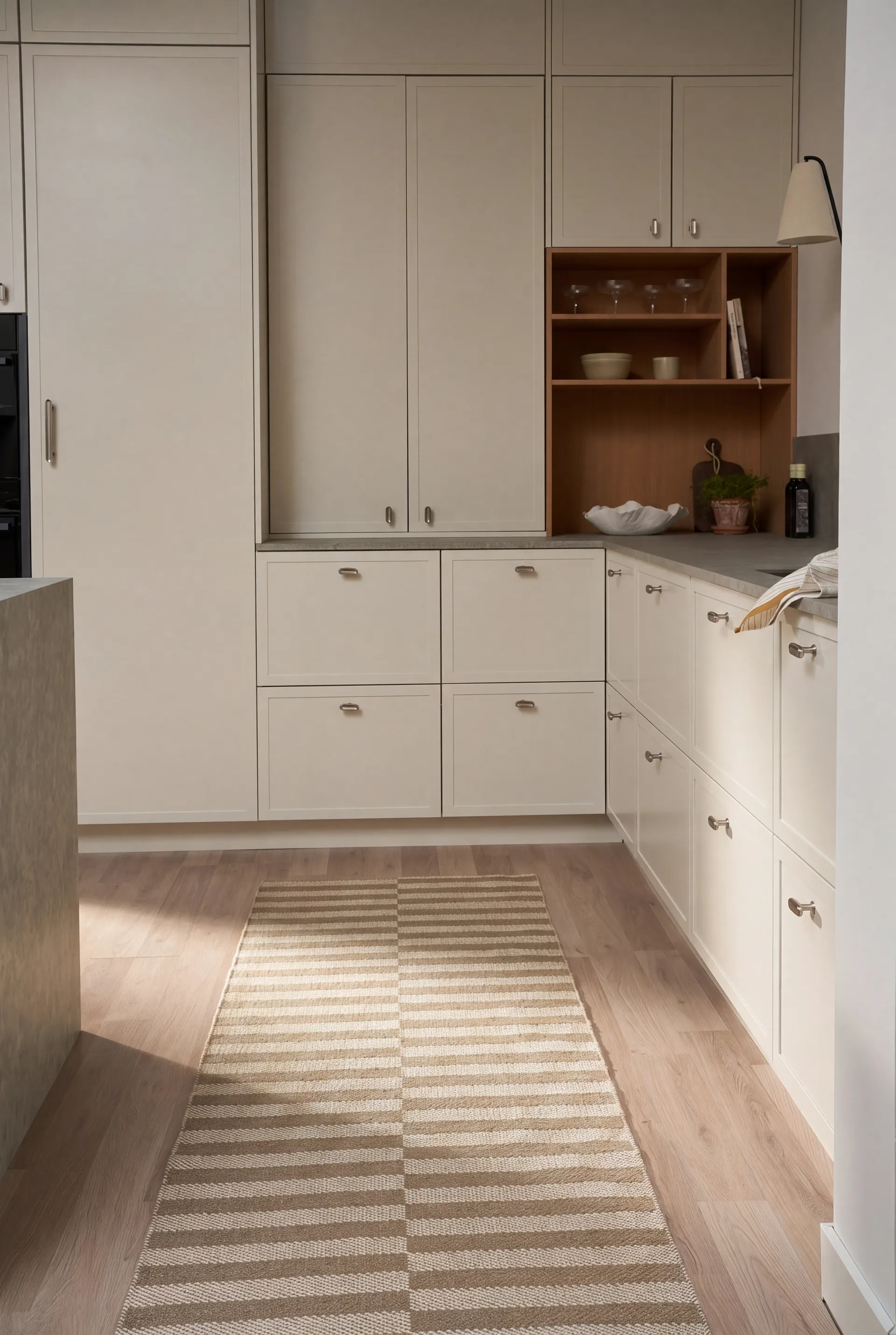 Path ランナーラグ, Beige, 70x200 cm Scandi Living | スカンジリビング