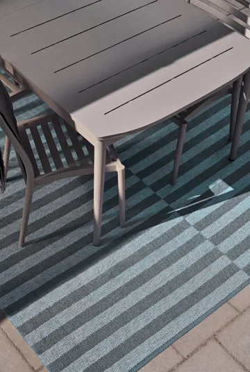 Path ラグ - Ocean blue, 150x200 cm - Scandi Living | スカンジリビング