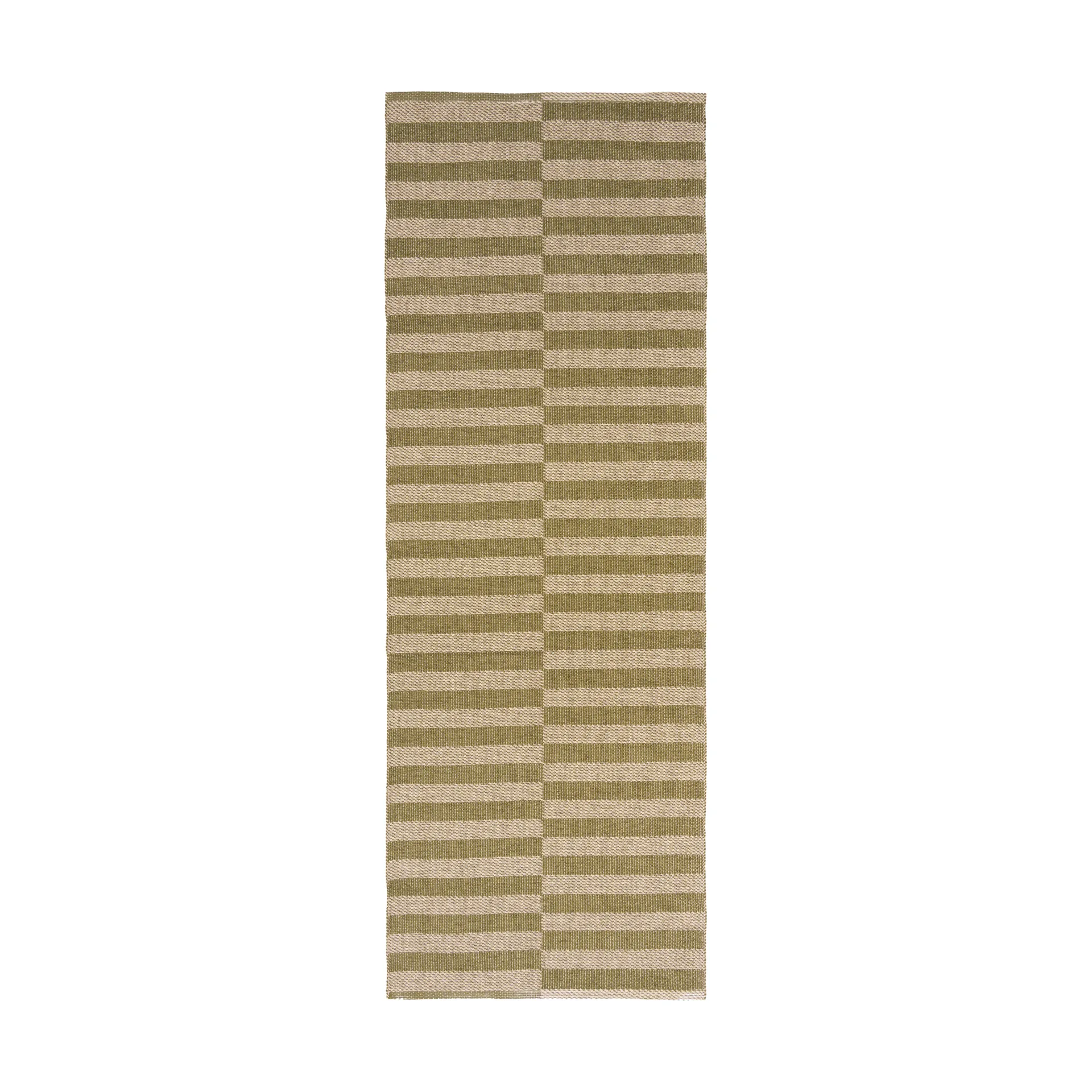 Path ランナーラグ, Olive green, 70x200 cm Scandi Living | スカンジリビング