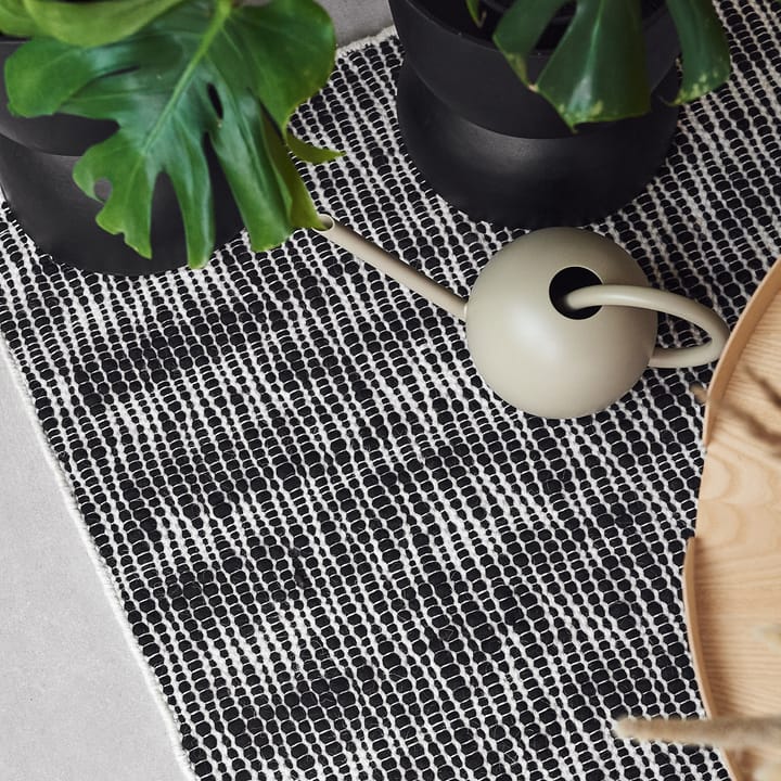 Pebble ウールカーペット ブラック, 170x240 cm Scandi Living | スカンジリビング
