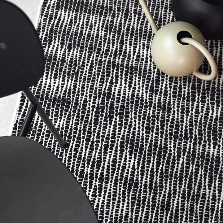 Pebble ウールカーペット ブラック, 170x240 cm Scandi Living | スカンジリビング