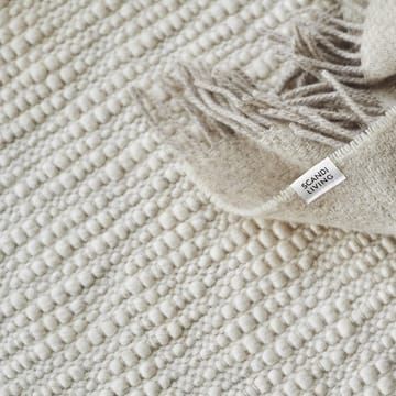 Pebble ウールカーペット ホワイト - 80x240 cm - Scandi Living | スカンジリビング