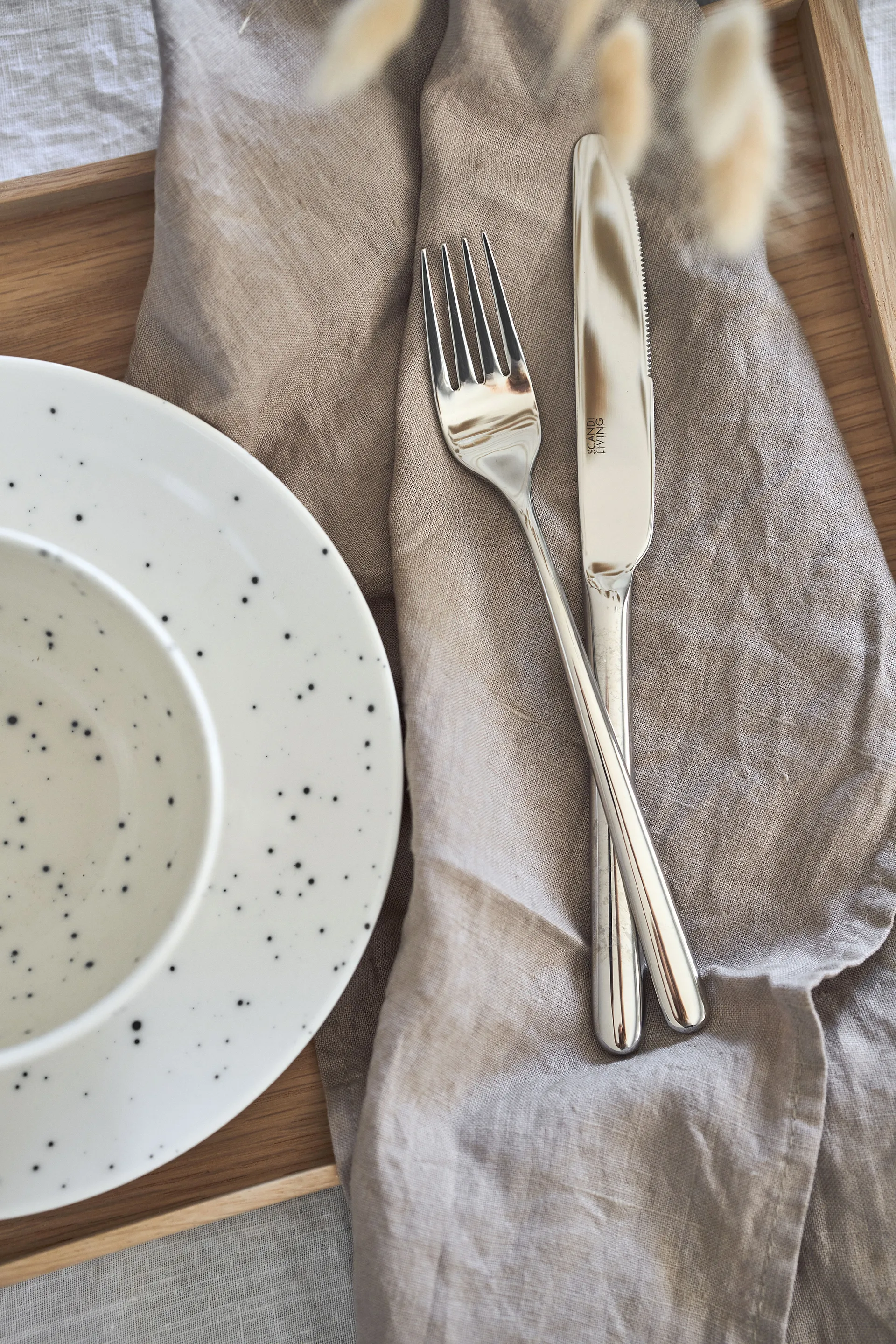 Polar カトラリー 24 ピース, Stainless steel Scandi Living | スカンジリビング
