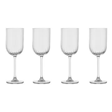 Pristine 白ワイングラス 32 cl 4パック - Clear - Scandi Living | スカンジリビング