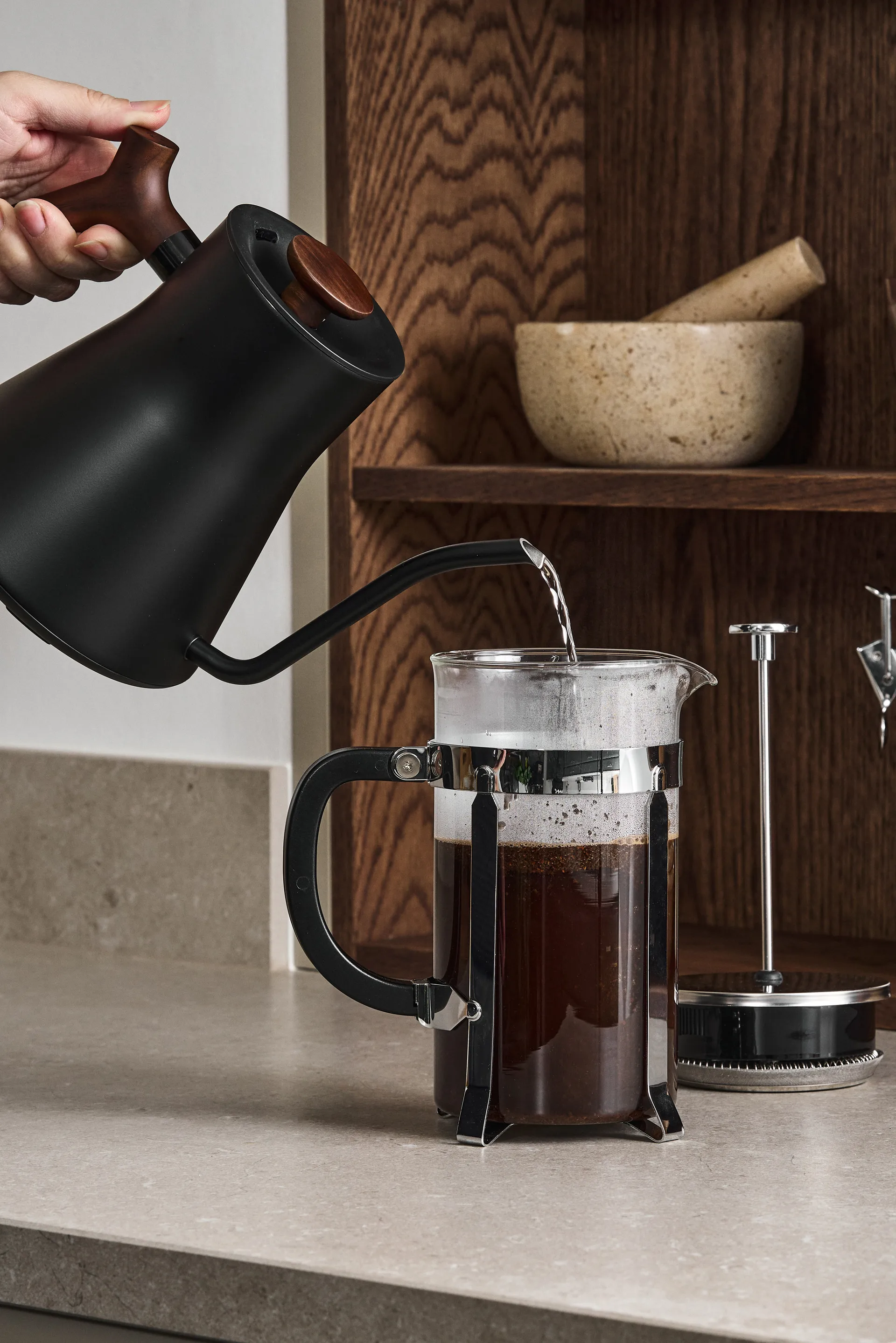 Ridge すり鉢 Ø14x7 cm, 大理石 Scandi Living | スカンジリビング