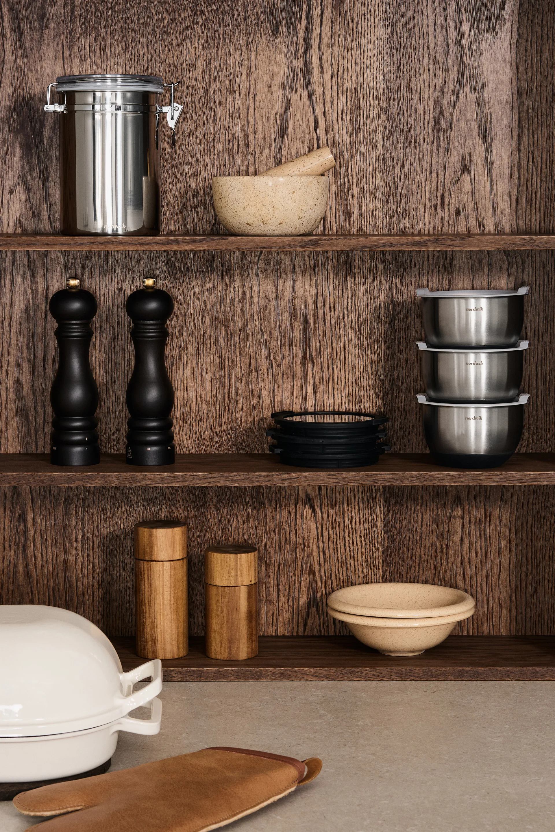 Ridge すり鉢 Ø14x7 cm, 大理石 Scandi Living | スカンジリビング