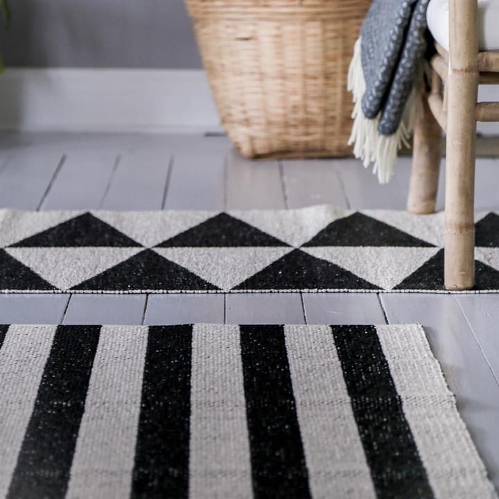 Rime ラグ ブラック, 70x250 cm Scandi Living | スカンジリビング