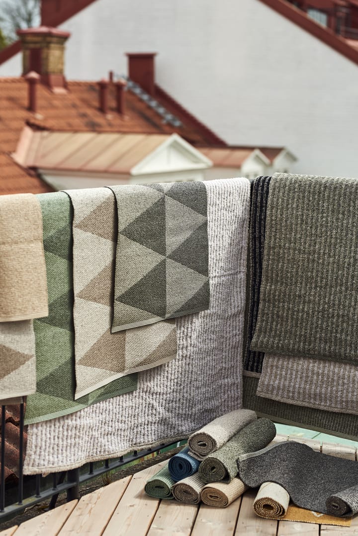 Rime プラスチックラグ green, 70x150cm Scandi Living | スカンジリビング