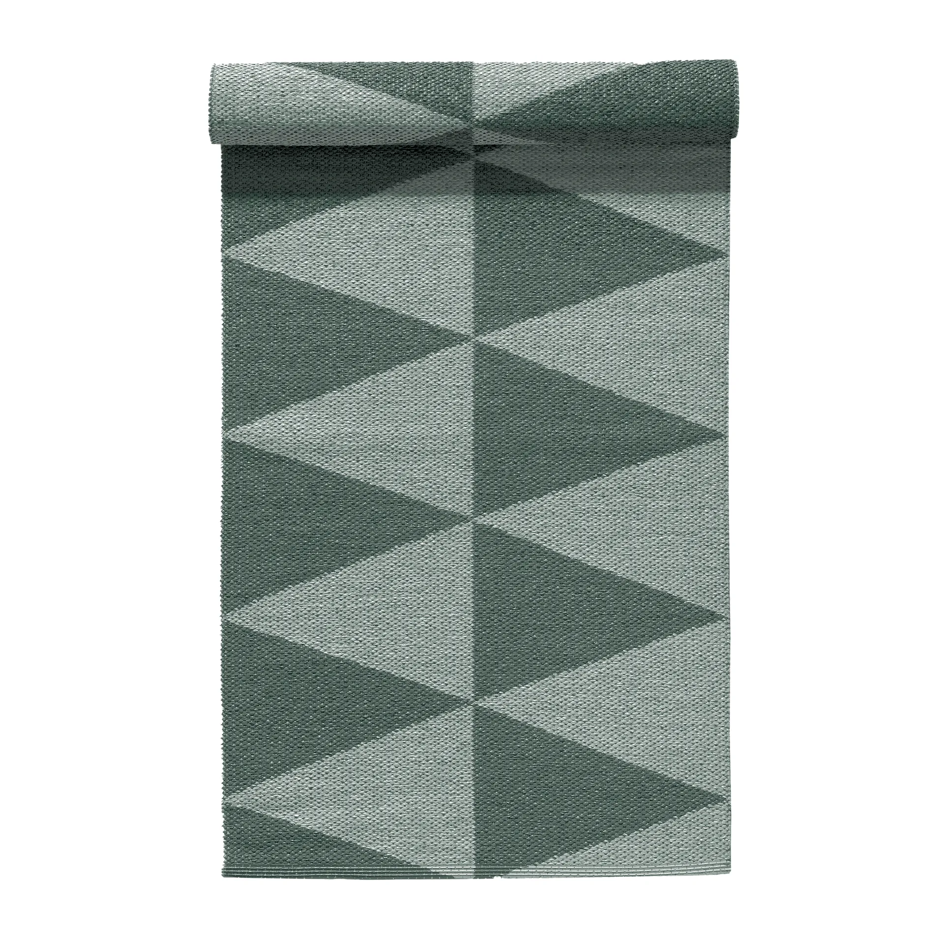 Rime プラスチックラグ green, 70x250cm Scandi Living | スカンジリビング
