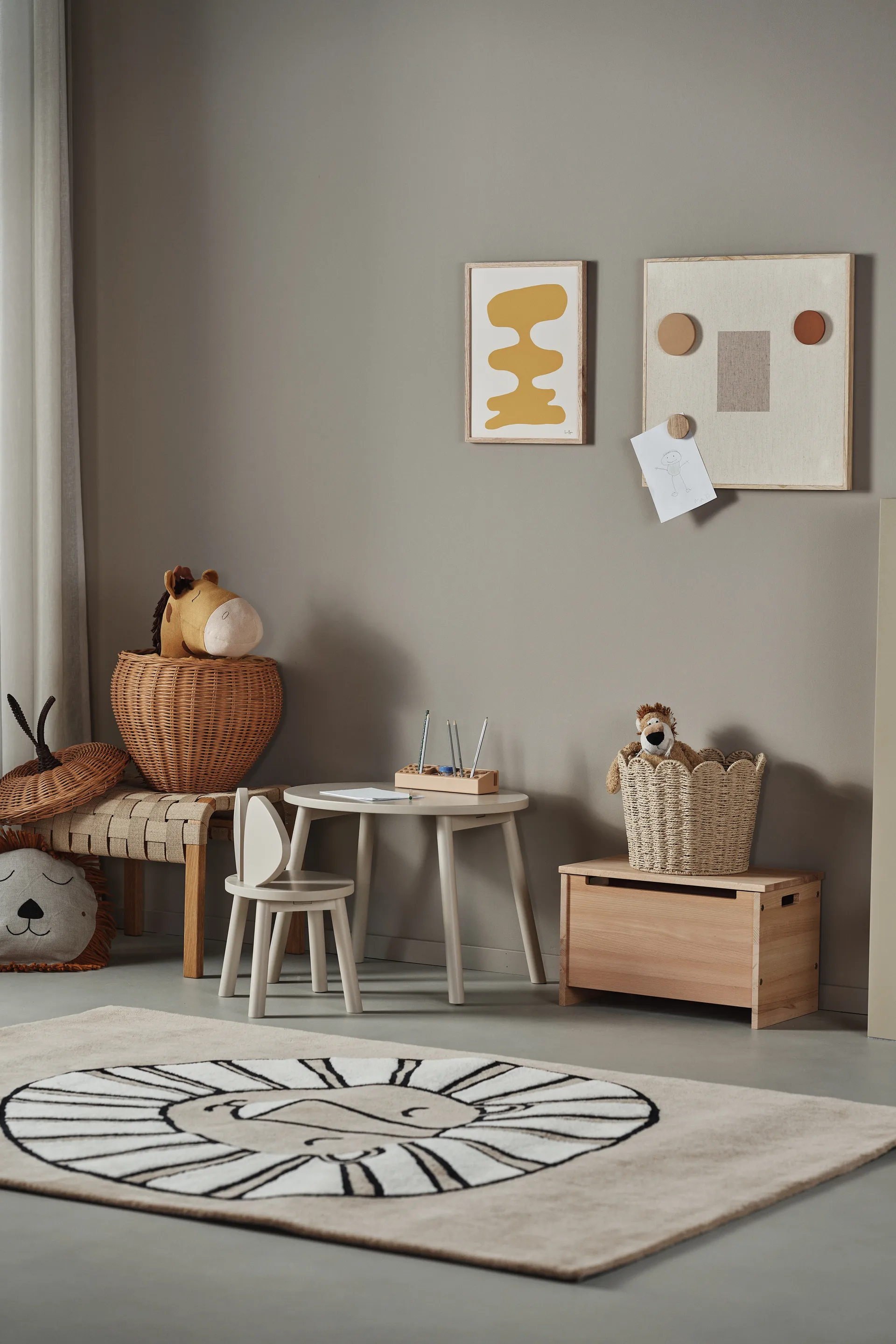 Roar ウールラグ 170x240 cm, Sand Scandi Living | スカンジリビング