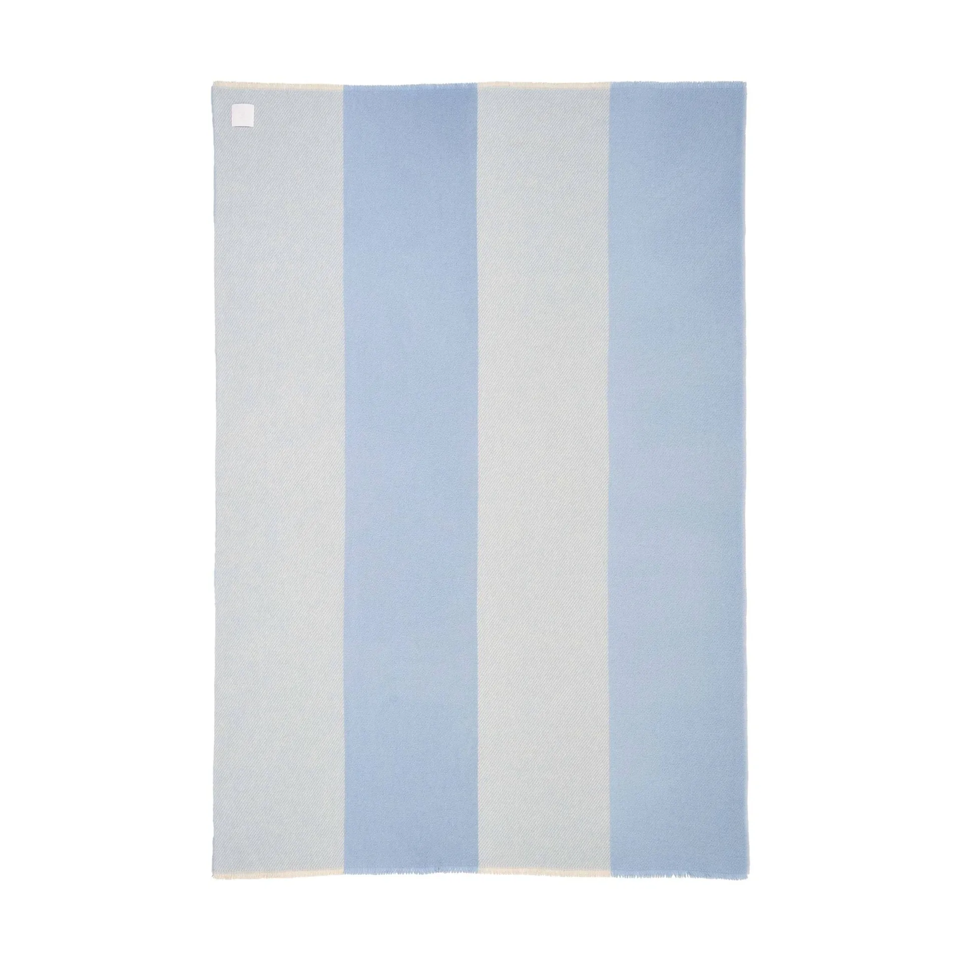 Row ストライプ柄ウールブランケット, Light blue, 120x185 cm Scandi Living | スカンジリビング
