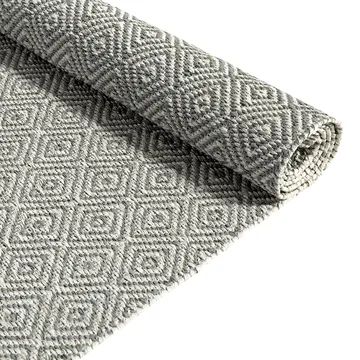 Salt ラグ コンクリート (グレー) - 70x150 cm - Scandi Living | スカンジリビング