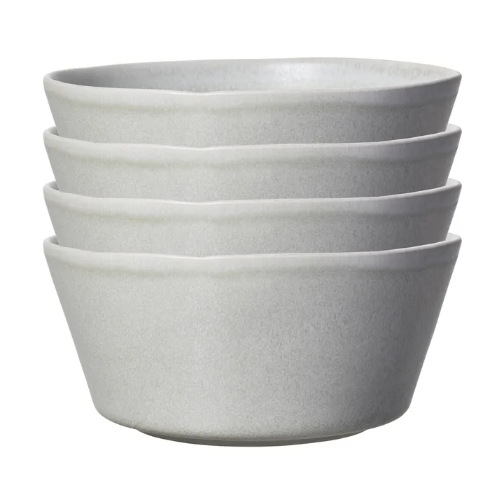 Sandsbro ボウル Ø15 cm 4パック - Light grey - Scandi Living