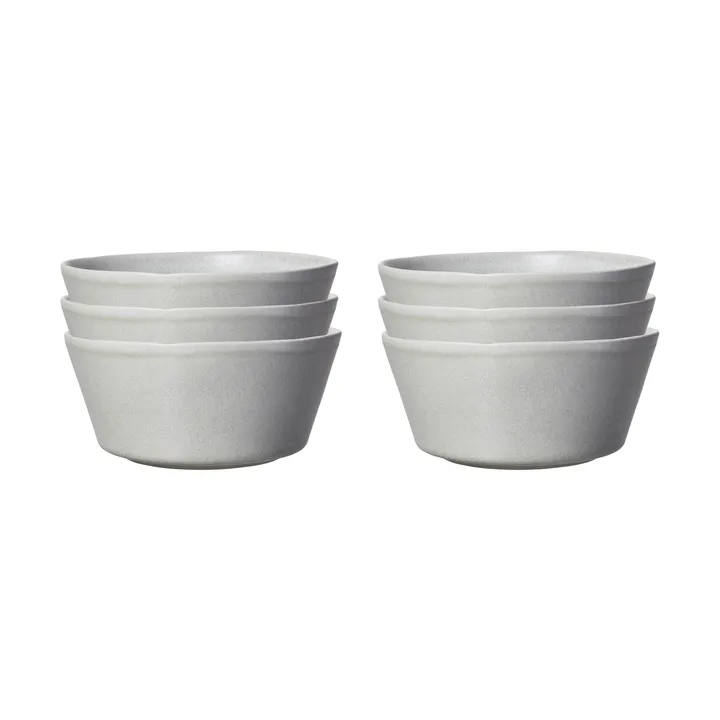 Sandsbro ボウル Ø15 cm 6パック - Light grey - Scandi Living