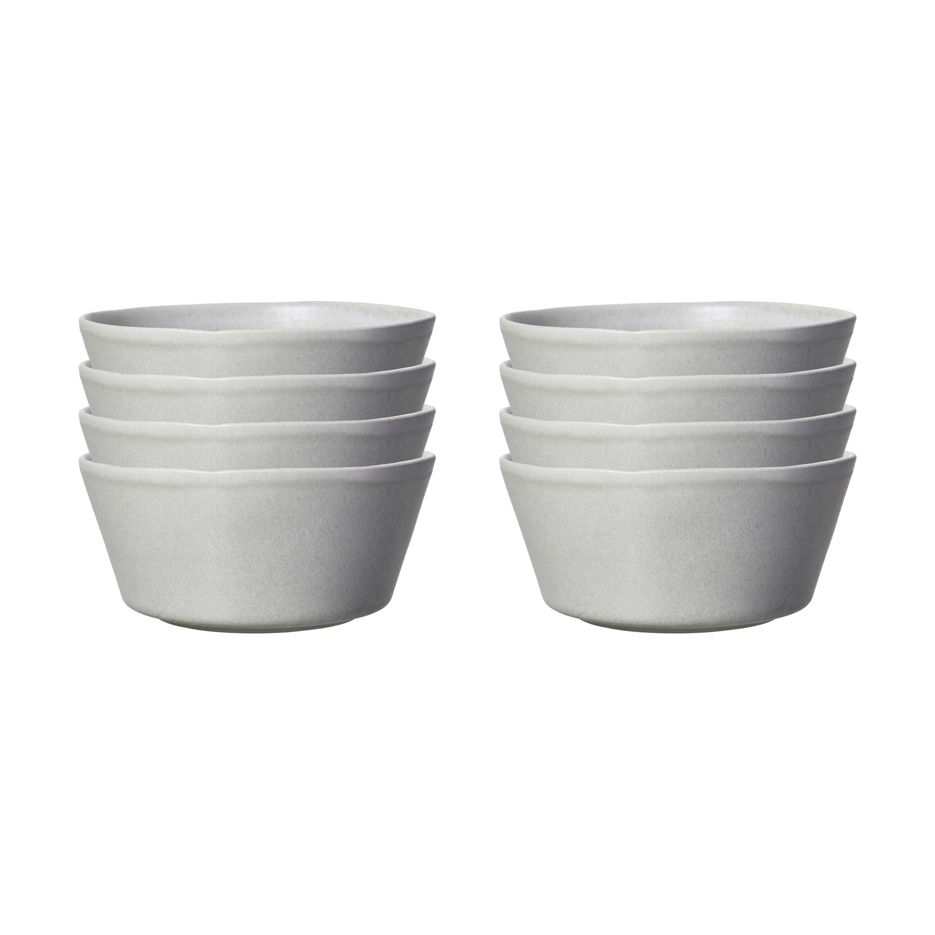 Sandsbro ボウル Ø15 cm 8パック - Light grey,  Scandi Living