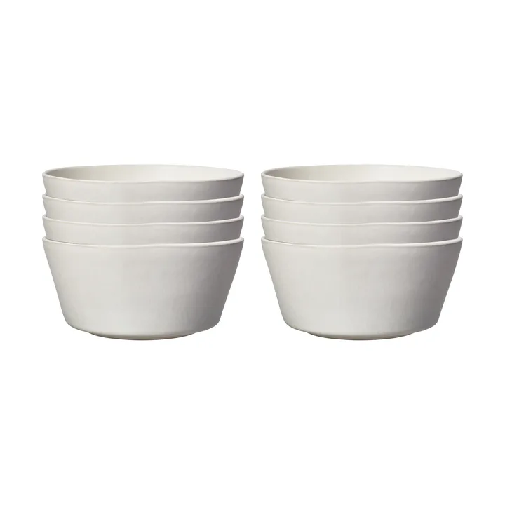 Sandsbro ボウル Ø15 cm 8パック - off white - Scandi Living