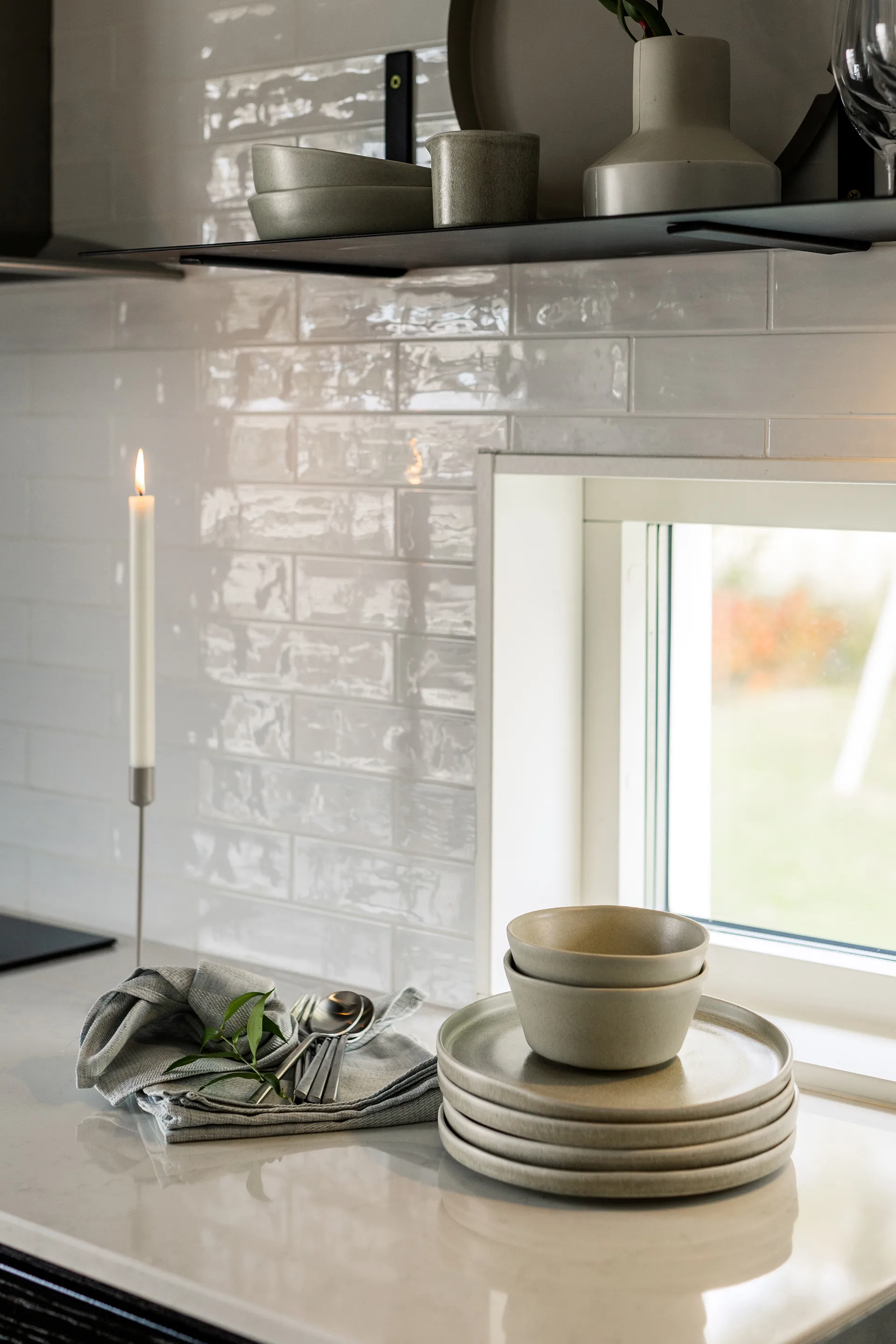 Sandsbro ボウル Ø15 cm, Light grey Scandi Living | スカンジリビング