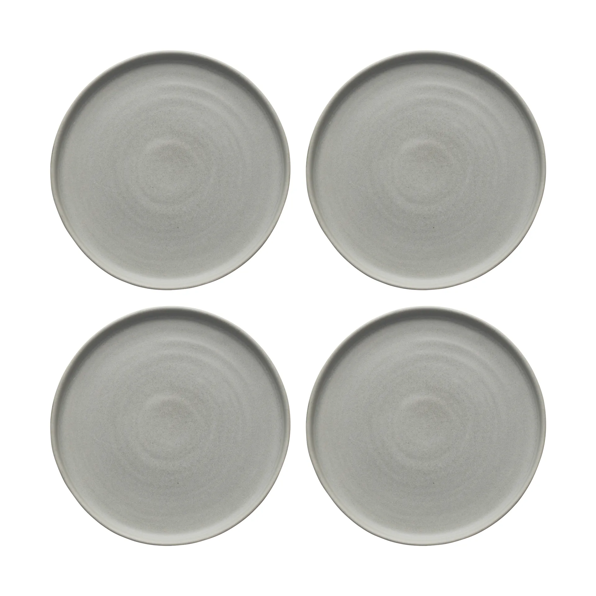 Sandsbro スモールプレート Ø20 cm 4パック - Light grey,  Scandi Living