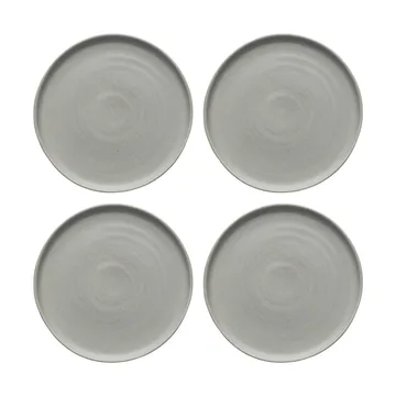 Sandsbro スモールプレート Ø20 cm 4パック - Light grey - Scandi Living
