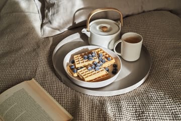 Sandsbro スモールプレート Ø20 cm - Off white - Scandi Living | スカンジリビング