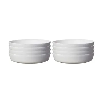 Sandsbro パスタプレート Ø23 cm 8パック - off white - Scandi Living
