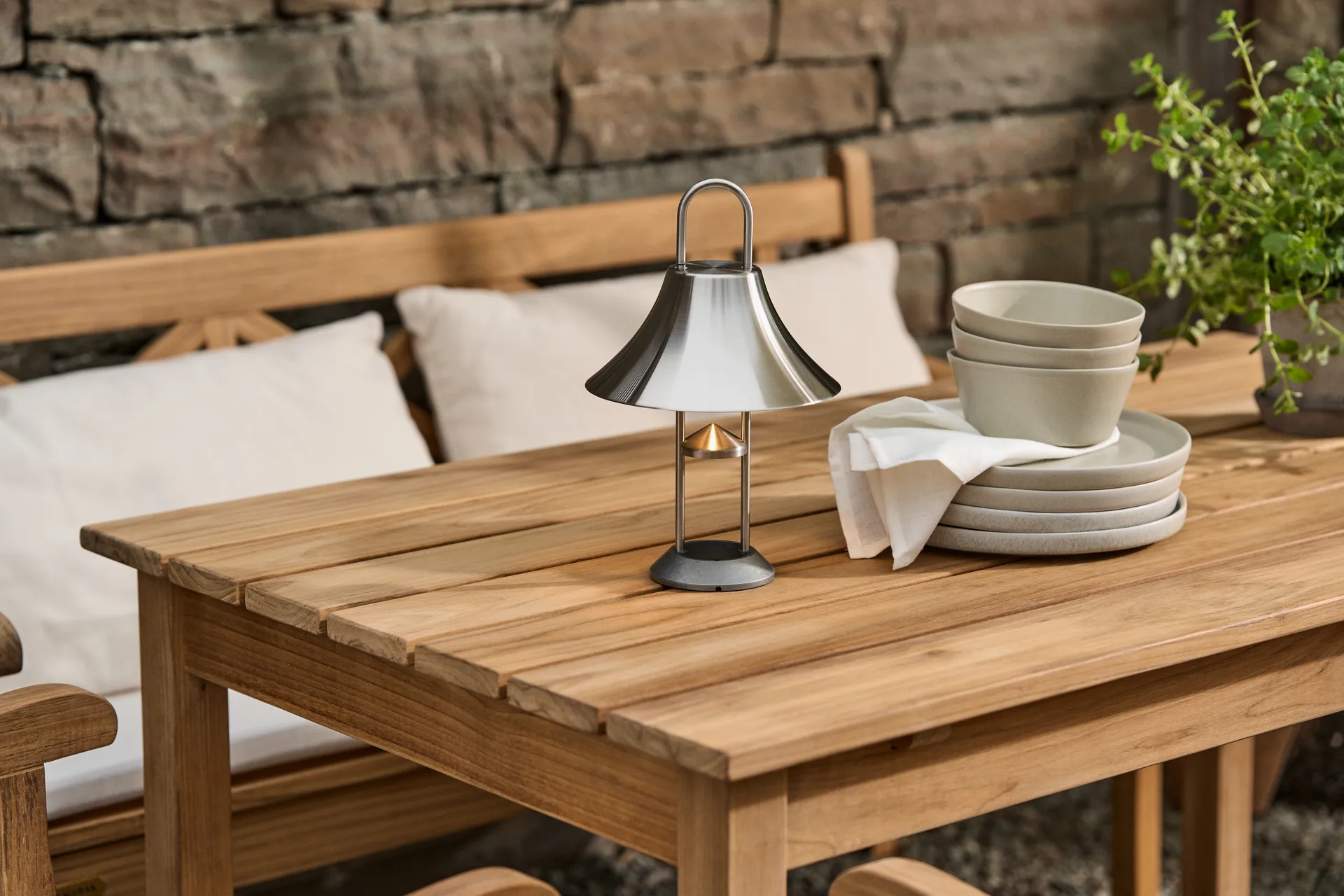 Sandsbro ディナープレート Ø26 cm 4パック - Light grey,  Scandi Living