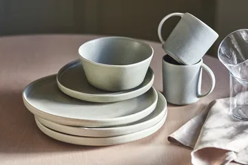 Sandsbro ディナープレート Ø26 cm 4パック - Light grey - Scandi Living