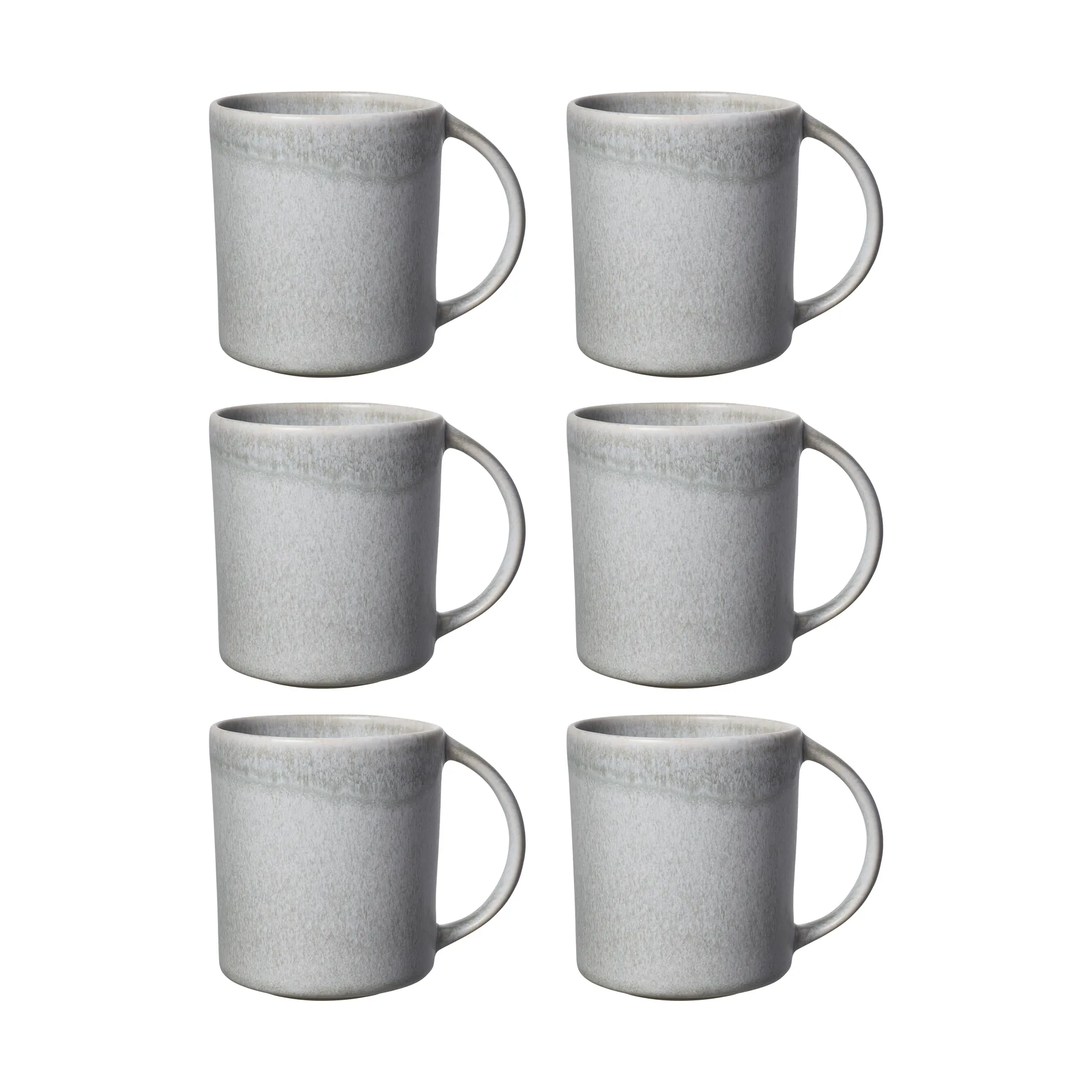 Sandsbro マグ 30 cl 6パック - Light grey,  Scandi Living