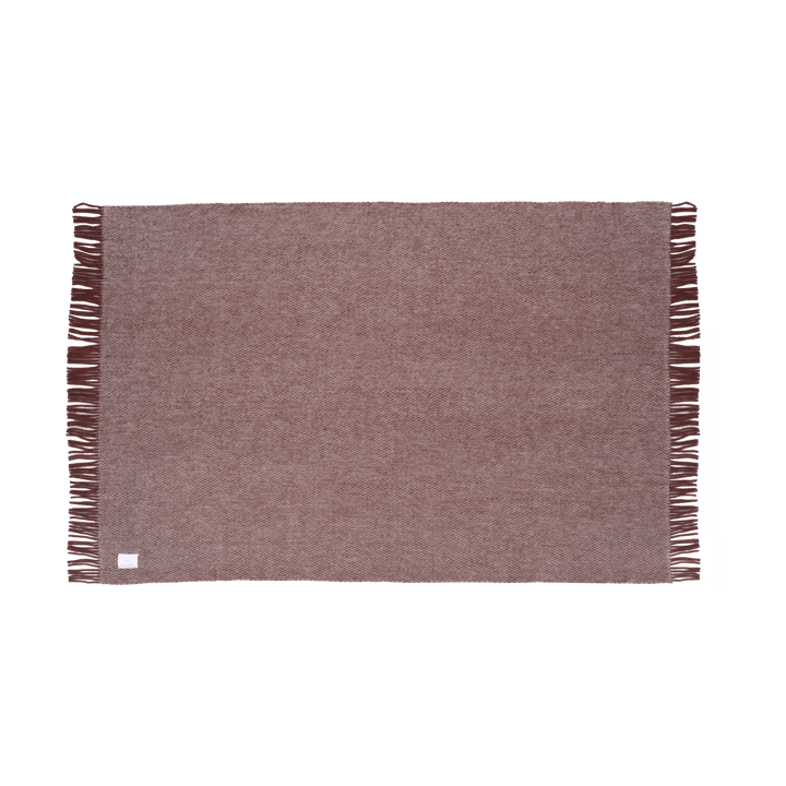 Sandstone ウールスロー 130x180 cm, Burgundy Scandi Living | スカンジリビング