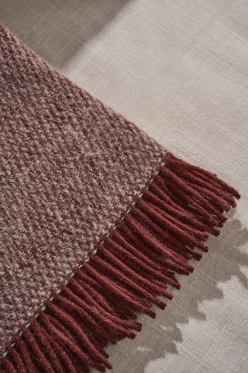 Sandstone ウールスロー 130x180 cm - Burgundy - Scandi Living | スカンジリビング