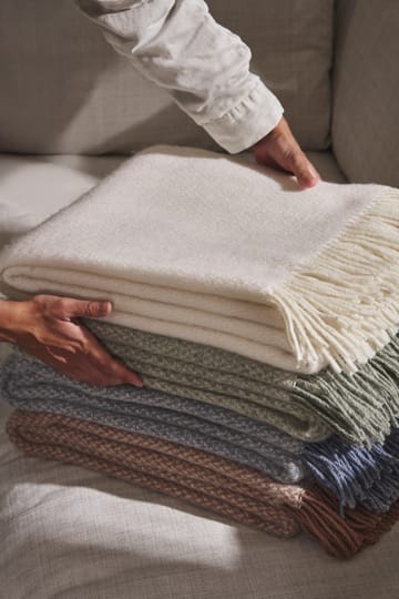 Sandstone ウールスロー 130x180 cm - Cream - Scandi Living | スカンジリビング